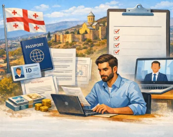 Разрешение на работу для ИП в Грузии: какие документы нужны самозанятым иностранцам (2026)