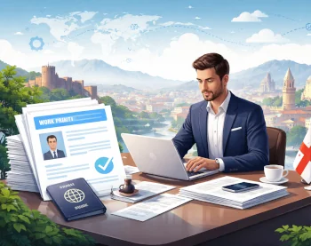 Gürcistan'daki Virtual Zone şirketinin direktörünün çalışma izni alması gerekli mi?